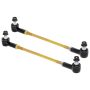 RockJock Adjustable Sway Bar End Link Kit 12 1/2in Long Rods w/ Sealed Rod Ends and Jam Nuts pair
