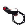 NRG Steering Single Switch - Extended Kit Black