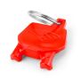 Cycra 1CYC-0002-32 Key Ring with Number Plate - Red