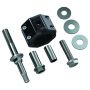 TeraFlex 1123160 Steering Stabilizer Relocation Bracket Kit (JK (for HD 42mm Tie Rod))