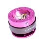 NRG Quick Release Gen 2.0 - Pink Body / Titanium Chrome Ring