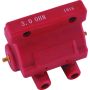 TwinPower 210070 Twin Power 85-03 Big Twin and XL Ignition Coil Red Replaces H-D 31614-83A 3 Ohm Original Style