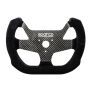 SPARCO 015PC270SSN Steering Wheel F10C Carbon Suede Black