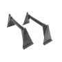 TRIPLE X RACE COMPONENTS TXRPA-0009-BLK Pit Stand Black (Pair)