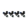 Injector Dynamics ID1050X Fuel Injectors 34mm Length 14mm Top O-Ring 14mm Lower O-Ring (Set of 4)