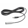 Rugged Radios CS-STX-12 STX STEREO Straight Cable to Intercom (Select Length) 12 Feet