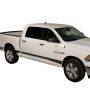 Putco 9751304BP 09-18 Ram 1500 Quad Cab 6.5ft- 5.5in Wide 12pcs w/o Factory Flares Blk Platinum Rocker Panels