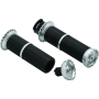Kuryakyn 3588 Riot Grips Scout Silver