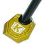 Kuryakyn 3837 Lodestar Kickstand Shoe-BMW-Gold