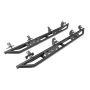 Rampage 88736 20-22 Jeep Gladiator SRS Sidebar Rock Crawler Steps - Black