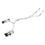 AWE Tuning 3025-43046 Audi B9 S5 Sportback SwitchPath Exhaust - Non-Resonated (Black 102mm Tips)