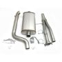 JBA 40-3023 03-06 Hummer H2 6.0L 409SS Single Rear Exit Cat-Back Exhaust