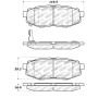 Stoptech 309.11240 Performance 06-10 Subaru Legacy Sedan/Outback/13 BRZ / 13 Scion FR-S Rear Brake Pads