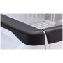 Bushwacker 07-14 Chevy Silverado 1500 Fleetside Bed Rail Caps 69.3in Bed - Black