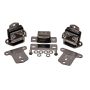 Energy Suspension 3.1133G 67-72 Chevrolet Camaro Black Motor and Transmission Mounts; Chrome Finish
