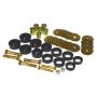 Prothane 7-139-BL 67-81 Chevy Camaro Body Mount Kit w/ Hardware - Black