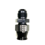 FRAGOLA FRG892004-BL 6AN Male to 1/4in Tube Adapter Fitting  Black