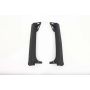 Fishbone Offroad 97-06 Jeep Wrangler TJ 52In Light Bar Bracket - Black Textured Powdercoat