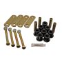 Energy Suspension Fd Heavy Duty Shackle Set - Black