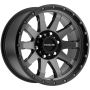 Raceline 934G Clutch 20x10in / 5x127 BP / -19mm Offset / 78.1mm Bore - Gunmetal Wheel