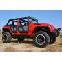 DV8 Offroad RDSTTB-FMS Aluminum Mesh Inserts For Front JK Rock Doors