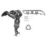 AP Exhaust 641471 Federal / EPA Catalytic Converter - Direct Fit w/ Integrated Manifold