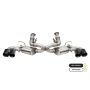 CORSA Performance 21100CFBLK Corsa 20-24 Chevrolet Corvette C8 RWD 3in Valved Cat-Back w/AFM w/4.5in Carbon Fiber Black PVD Tips