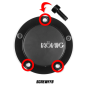 Konig SCREWFFB Cap Screw (Black) For CAPFFB - Flow Formed (Single)