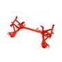 BMR 98-02 4th Gen F-Body K-Member w/ LS1 Motor Mounts and Pinto Rack Mounts - Red