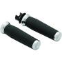 Kuryakyn 5944 Thresher Grips 14-17 Indian Models Chrome