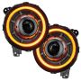 Oracle Lighting 5839-023 Oculus Switchback Bi-LED Projector Headlights -Jeep Wrangler JL/Gladiator JT