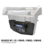 Rugged Radios MT-MAVERICK-MM-RM Can-Am Comm/Maverick - Glove Box Multi-Mount Kit for M1/G1/RM45/RM60/GMR45