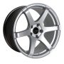 Enkei 485-780-8045SP T6S 17x8 45mm Offset 5x100 Bolt Pattern 72.6 Bore Matte Silver Wheel