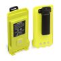 Rugged Radios BAT-GMR2-HV GMR2 Replacement Battery with 12v Charge Port and Belt Clip Safety Yellow