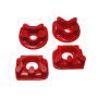 Energy Suspension 92-01 Honda Red Motor Mount Inserts (Manual Transmission) (2 Torque Positions)