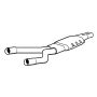 Davico Mfg 17058 Direct Fit Catalytic Converter
