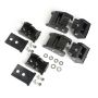 Hood Latches Black 18-   Jeep Wrangler JL