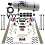 Nitrous Express 93106-15 8 CYL DRY DIRECT PORT, DUAL STAGE, 4 SOLENOIDS, (200-600HP) WITH 15LB BOTTLE