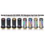 Project Kics 14x1.50 R40 Iconix Lock & Lug Nuts - Neo Chrome w/Gold Cap (16+4 Locks)