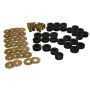 Energy Suspension 4.2127G Rr Spring Frame Shackle Kit - Black