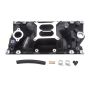 EDELBROCK EDE75163 SBC Performer RPM A/G Manifold - Black