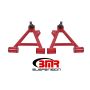 BMR 94-04 Mustang Lower Non-Adj. A-Arms (Coilover Only) w/ STD. Ball Joint (Poly) - Red