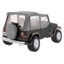 Rampage 68111 1976-1983 Jeep CJ5 Complete Top - Grey Denim