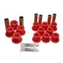 Energy Suspension 06/86-97 Nissan 720/Hardbody P/U 4WD Red Front Leaf Spring Bushing Set