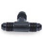 Snow Performance SNO-806-BRD 4AN T Water Methanol Fitting (BLACK)