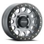 Method Wheels MR40157046852B Method MR401 UTV Beadlock 15x7 / 5+2/38mm Offset / 4x156 / 132mm CB Titanium Wheel- Matte Black Ring