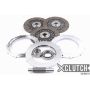 XCLUTCH XMS-230-DG01-3G-XC Dodge 9in Triple Solid Organic Multi-Disc Service Pack