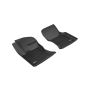 3D MAXpider 2017-2020 Jaguar/Land Rover F-Pace/Range Rover Velar Kagu 1st Row Floormat - Black
