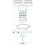 FEL PRO GASKETS 260-1025 Engine Gasket Set