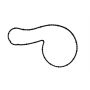 FEL PRO GASKETS 36118 Engine Water Pump Gasket